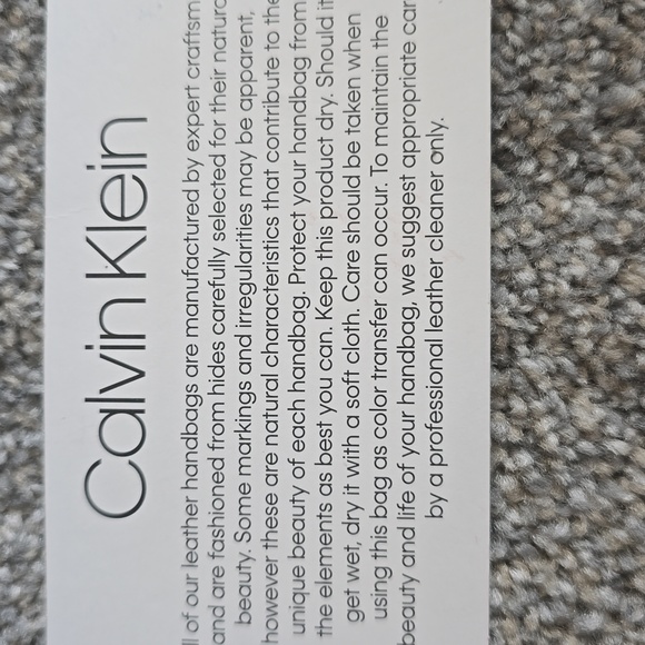 Calvin Klein Embroidered Satchel Crossbody Bag - Picture 10 of 10